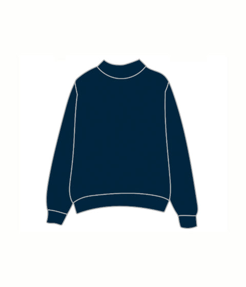 HG-2090 - Ball State University - Alpha Gamma Delta - Mockneck