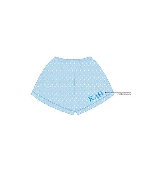 IN-0786 - University Of Oregon - Kappa Alpha Theta - Pajama Shorts