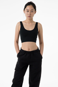 Los Angeles Apparel - Cotton Spandex Tank Crop Top - 8383