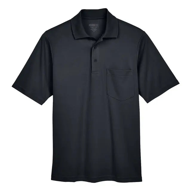 Core 365 Men's Origin Performance Piqué Polo with Pocket