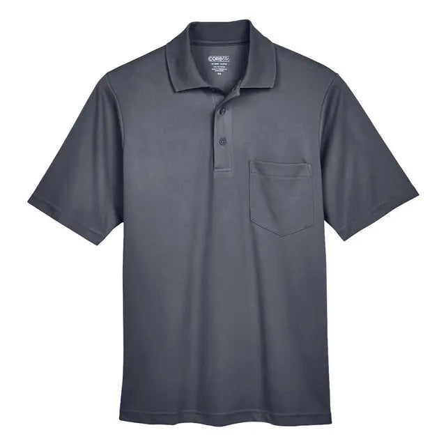 Core 365 Men's Origin Performance Piqué Polo with Pocket