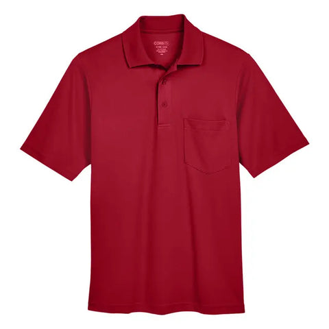 Core 365 Men's Origin Performance Piqué Polo with Pocket