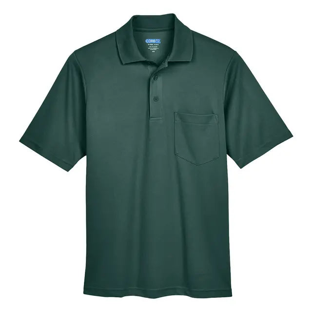 Core 365 Men's Origin Performance Piqué Polo with Pocket