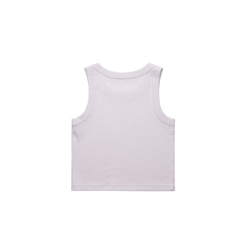 Wo's Organic Rib Crop Tank 4064G