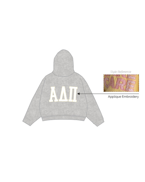 HG-2180 - Sacred Heart University - Alpha Delta Pi - ZIP UP HOODIE