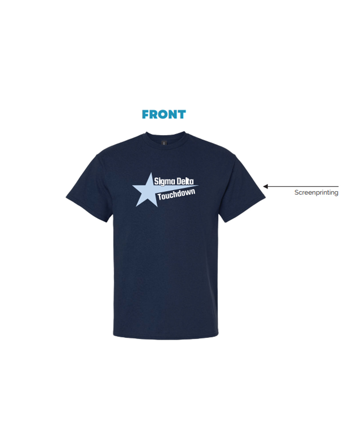 H3G-2323 - Brandeis University -  Sigma Delta Tau - T-SHIRT
