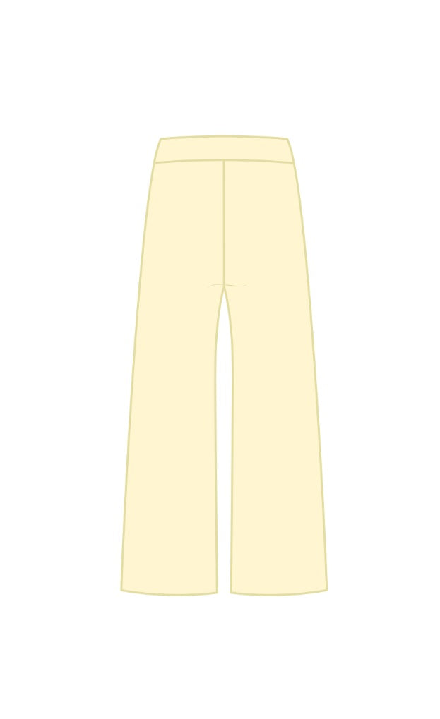 ALABAMA POP UP SHOP Butter Wide Leg Sweatpants