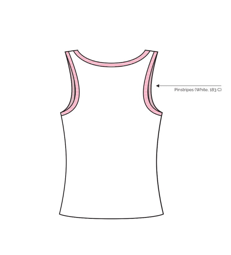 ALABAMA POP UP SHOP Low Scoop Neck Tank