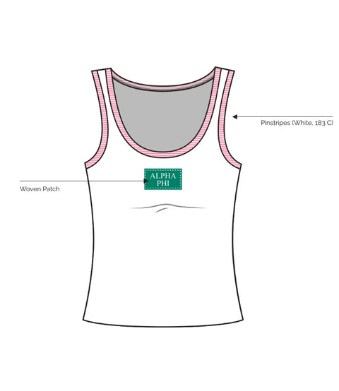 ALABAMA POP UP SHOP Low Scoop Neck Tank