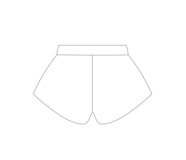 ALABAMA POP UP SHOP White Booty Shorts