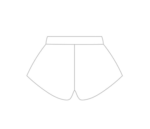 ALABAMA POP UP SHOP White Booty Shorts