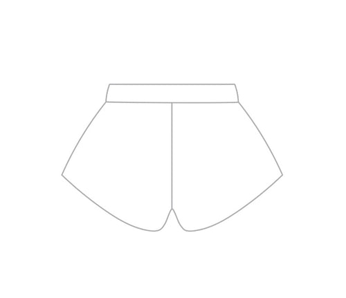 ALABAMA POP UP SHOP White Booty Shorts