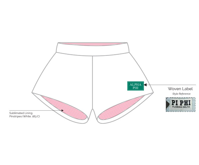 ALABAMA POP UP SHOP White Booty Shorts