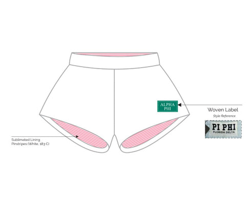 ALABAMA POP UP SHOP White Booty Shorts