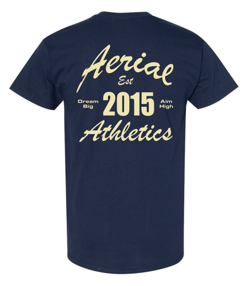 Aerial Athletics Navy T-Shirt