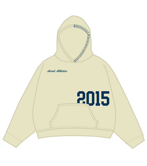 Aerial Athletics Pale Yellow Hoodie