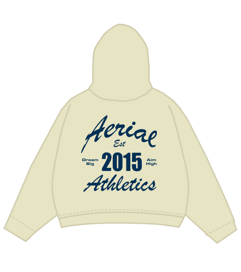 Aerial Athletics Pale Yellow Hoodie