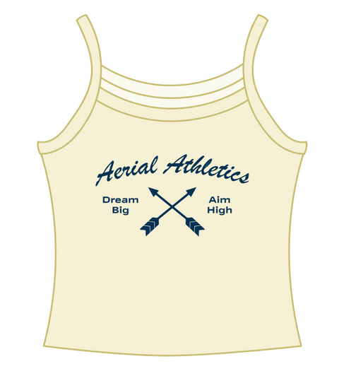 Aerial Athletics Yellow Tank Top
