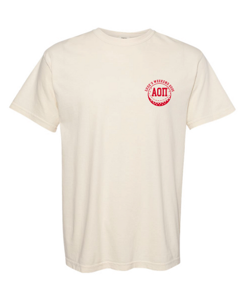 Alpha Omicron Pi Dude's Weekend Merch