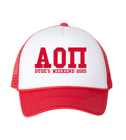Alpha Omicron Phi Trucker Hat
