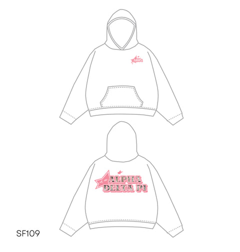 SF019 White Hoodie