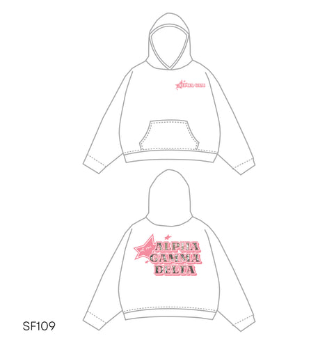 SF019 White Hoodie