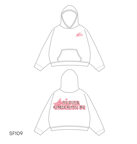 SF019 White Hoodie