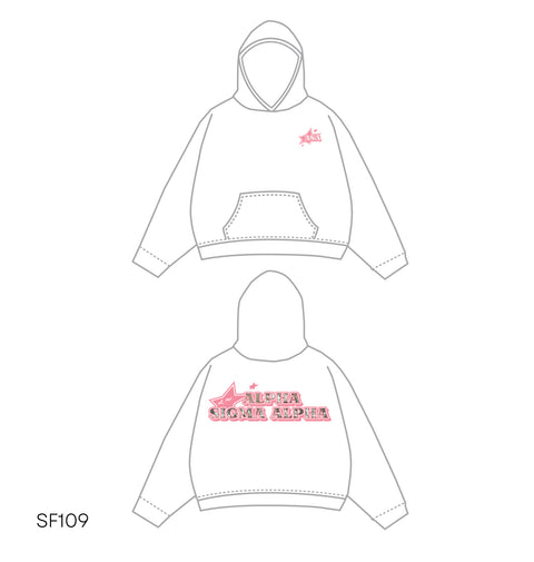 SF019 White Hoodie