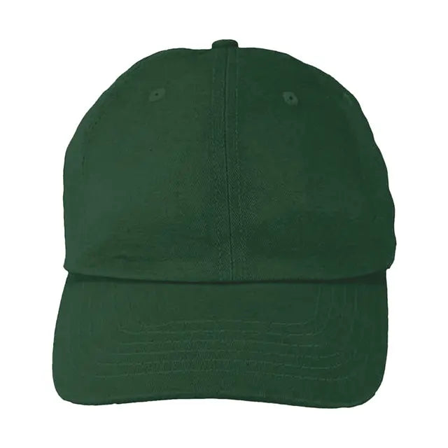 Big Accessories 6-Panel Brushed Twill Unstructured Cap