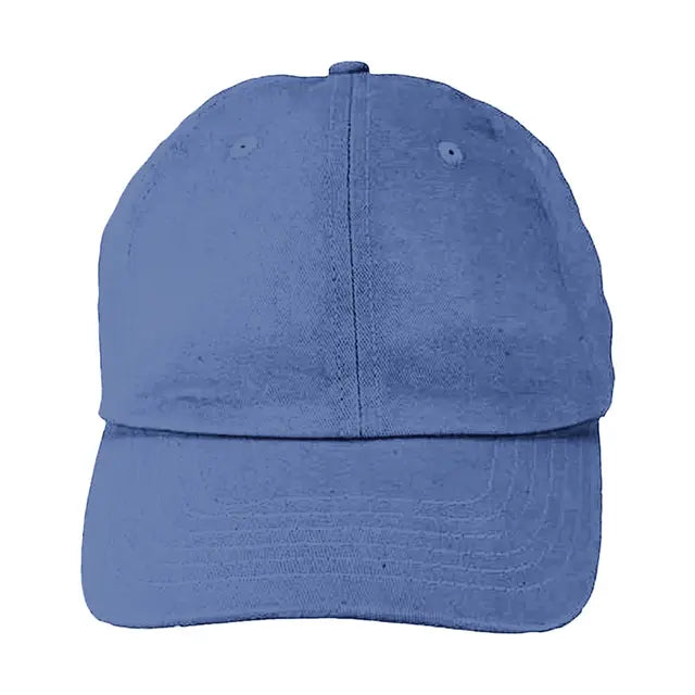 Big Accessories 6-Panel Brushed Twill Unstructured Cap