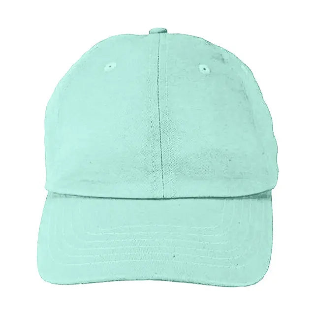 Big Accessories 6-Panel Brushed Twill Unstructured Cap