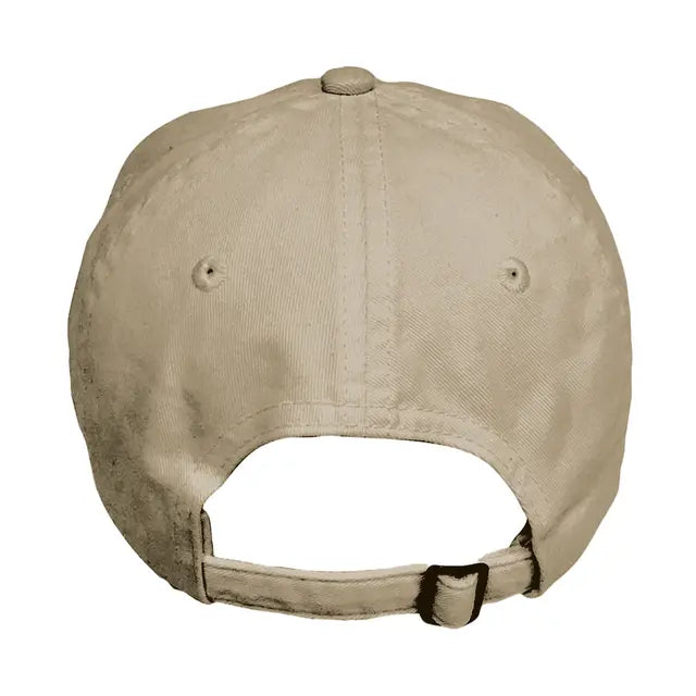 Big Accessories 6-Panel Brushed Twill Unstructured Cap