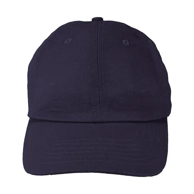 Big Accessories 6-Panel Brushed Twill Unstructured Cap