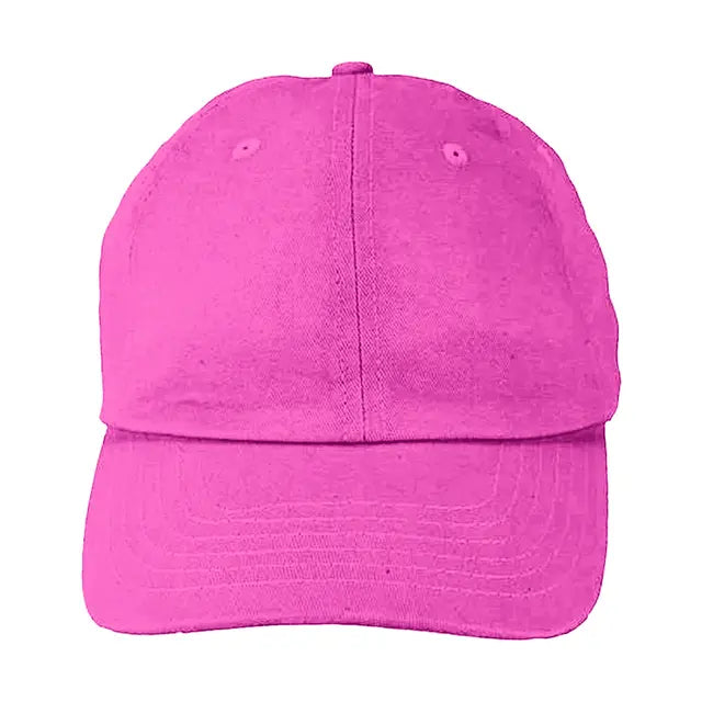 Big Accessories 6-Panel Brushed Twill Unstructured Cap