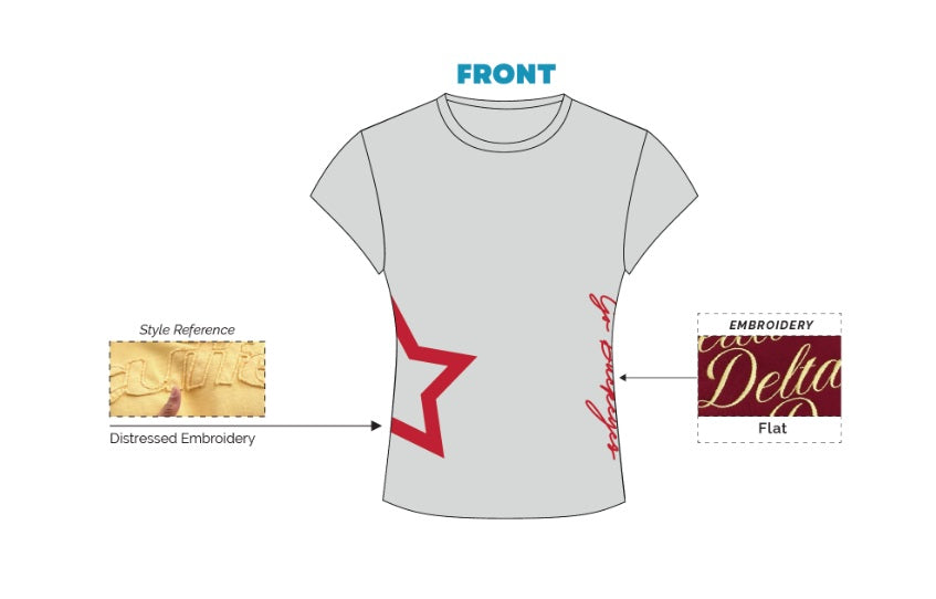H3G-1402-Ohio State University-Kappa Alpha Theta-BABY TEE FULL LENGTH