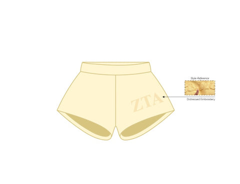 IN-0867-Louisiana State University-Zeta Tau Alpha-Booty Shorts
