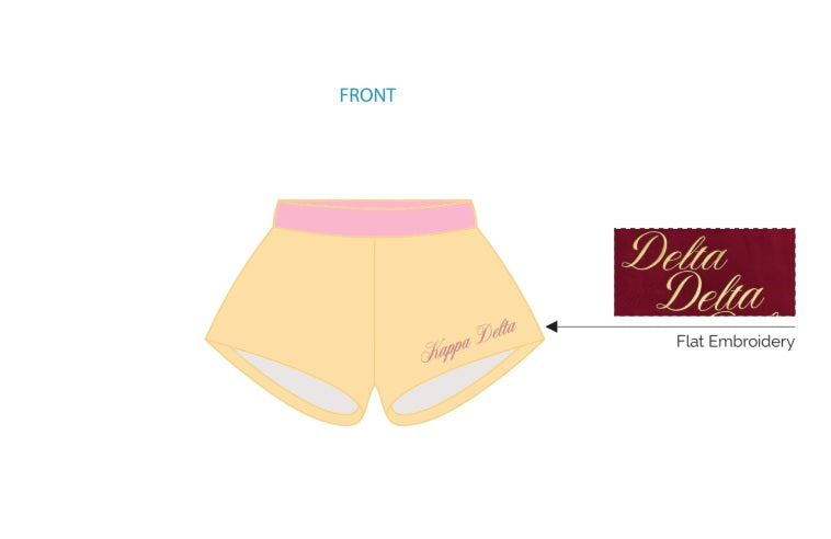 H3G-1397-University of Maryland-Kappa Delta -BOOTY SHORTS