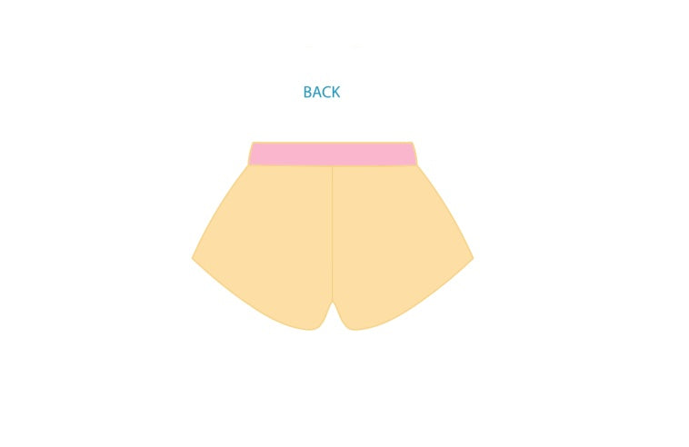 H3G-1397-University of Maryland-Kappa Delta -BOOTY SHORTS