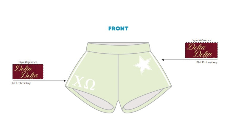 H3G-1411-Ohio State University-Chi Omega-BOOTY SHORT