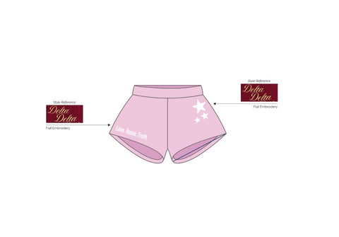HG-2056-East Carolina University-Phi Mu-Booty shorts
