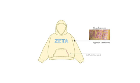 HG-2048-University of North Carolina at Charlotte-Zeta Tau Alpha-Hoodie