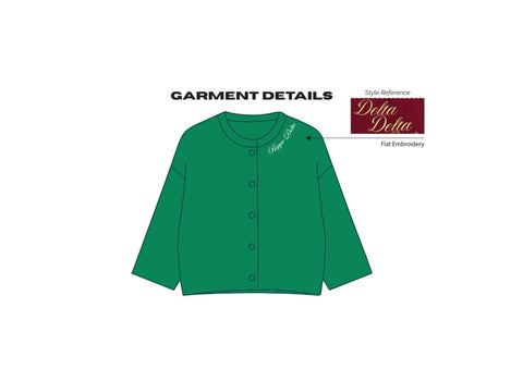 HG-1865-University of South Alabama-Kappa Delta-Cardigan