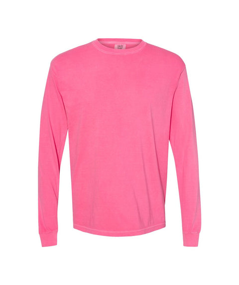 Comfort Colors - Garment-Dyed Heavyweight Long Sleeve T-Shirt - 6014
