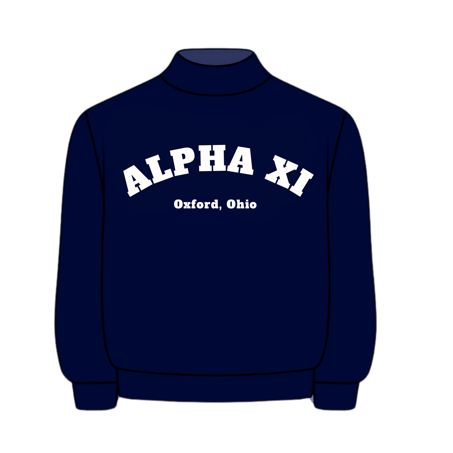 AXD X MIAMI UNIVERSITY Embroidered Mockneck