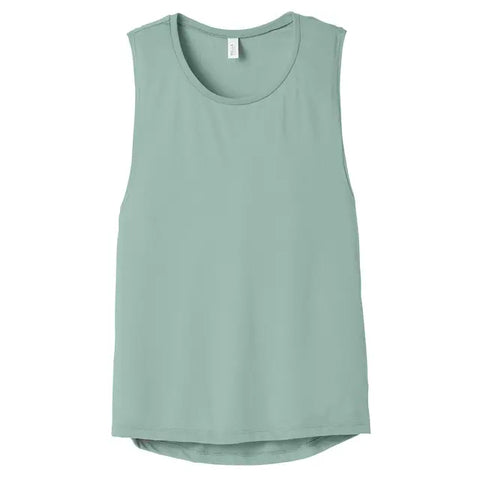 Bella + Canvas Ladies' Flowy Scoop Muscle Tank