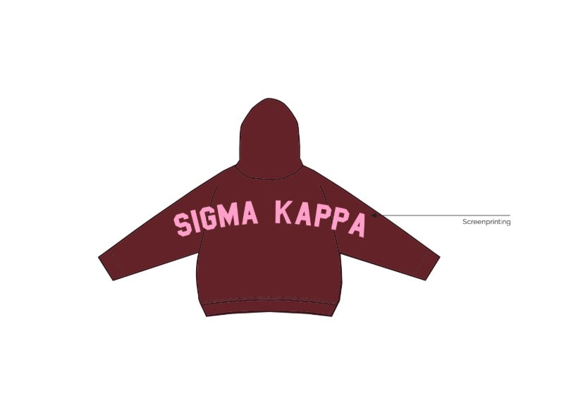 IN-0879-University of Dayton-Sigma Kappa-Hoodie