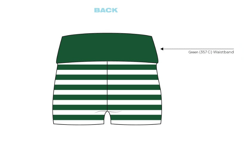 H3G-1320-Michigan State University-Pi Beta Phi-Fold Over Shorts