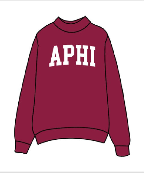 HG-0702 - Michigan State University - Alpha Phi Mockneck