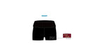 H3G-0741-University of Oregon-Lambda Sigma Gamma Sorority Incorporated-(black & red)Fold over shorts