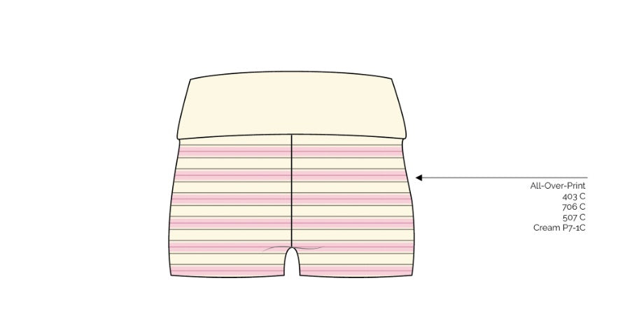 H3G-1508-Coastal Carolina University-Sigma Sigma Sigma-FOLD OVER SHORTS